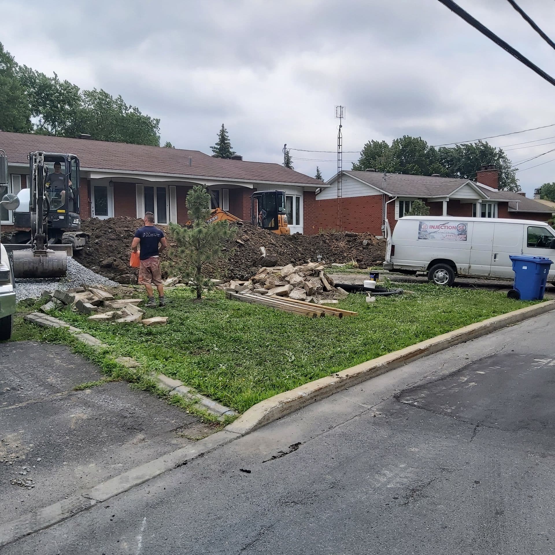 Drain français à Longueuil
