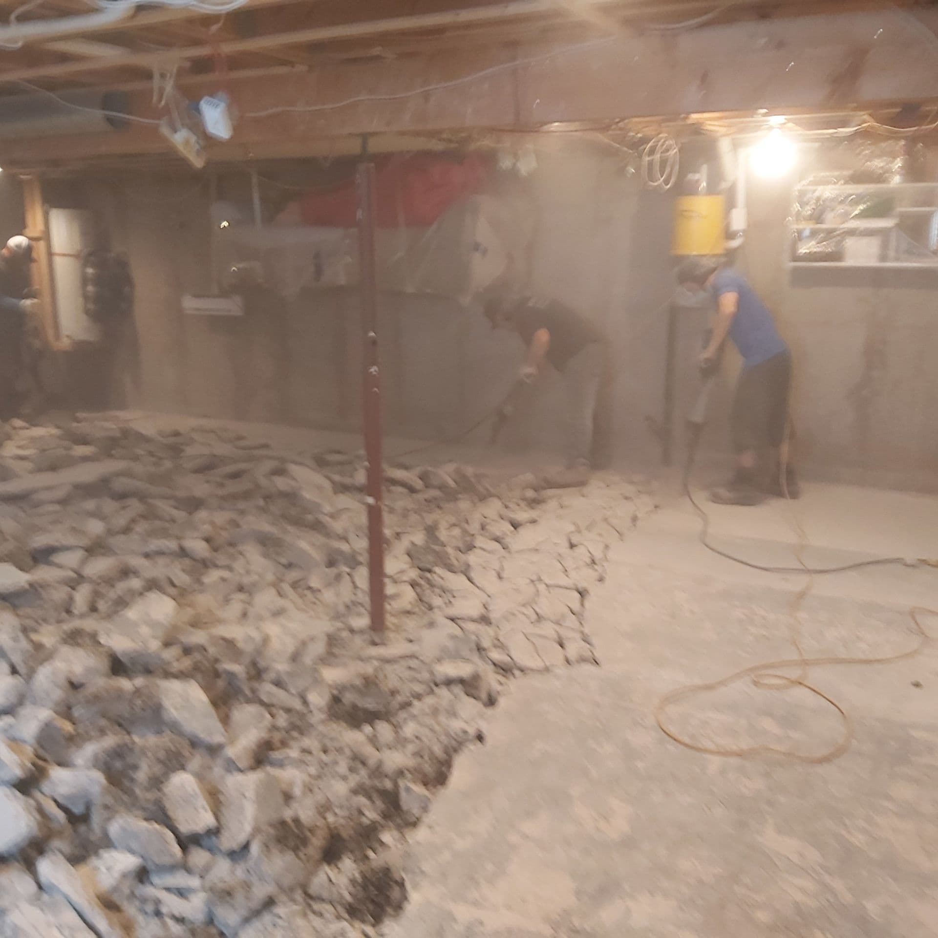 Problème de pyrite sous la dalle